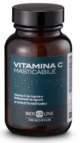 PRINCIPIUM VITAMINA C NATURALE 60 COMPRESSE MASTICABILI 72 G - Farmadott.it