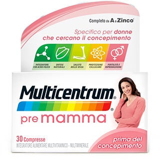 MULTICENTRUM PRE MAMMA 30 COMPRESSE - Farmadott.it