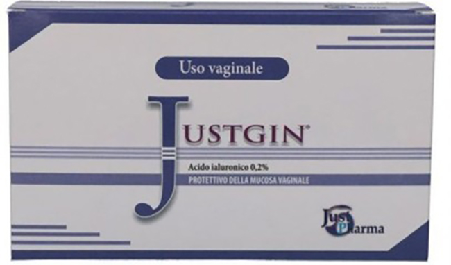 JUSTGIN PROTETTIVO MUCOSA VAGINALE ACIDO IALURONICO 4 FLACONI DA 30 ML - Farmadott.it