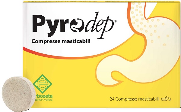 PYRODEP 24 COMPRESSE MASTICABILI - Farmadott.it