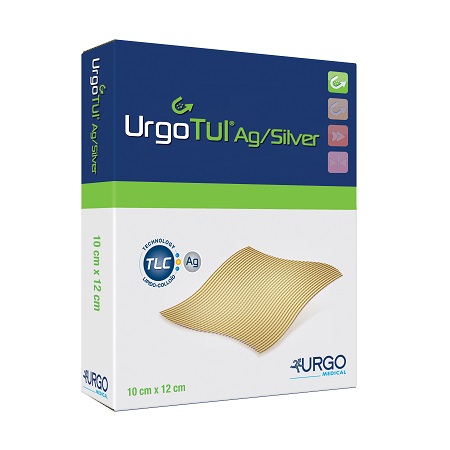 MEDICAZIONE STERILE URGOTUL AG/SILVER 10X12 CM 5 PEZZI - Farmadott.it