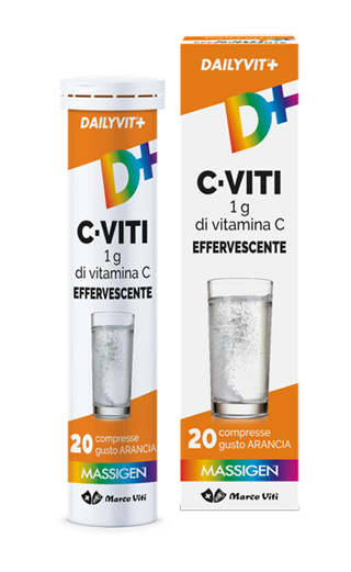 MASSIGEN VITAMINA C 1G EFFERVESCENTE 20 COMPRESSE - Farmadott.it