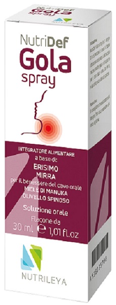 NUTRIDEF GOLA SPRAY 30 ML - Farmadott.it