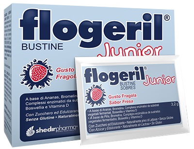 FLOGERIL JUNIOR FRAGOLA 20 BUSTINE - Farmadott.it