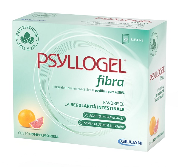 PSYLLOGEL FIBRA POMPELMO ROSA 20 BUSTINE - Farmadott.it