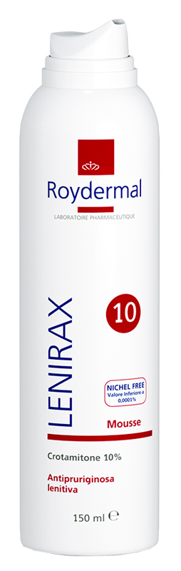 LENIRAX 10 MOUSSE DERMATOLOGICA CROTAMITONE 10% 150 ML - Farmadott.it