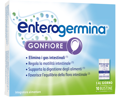 ENTEROGERMINA GONFIORE 10 BUSTINE BIPARTITE - Farmadott.it