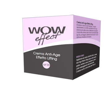 WOW EFFECT CREMA ANTIAGE EFFETTO LIFTING SPF 20 50 ML - Farmadott.it