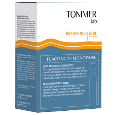 TONIMER LAB HYPERTONIC 18 FLACONCINI MONODOSE - Farmadott.it