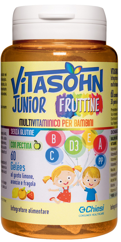 VITASOHN JUNIOR FRUTTINE 60 CARAMELLE - Farmadott.it