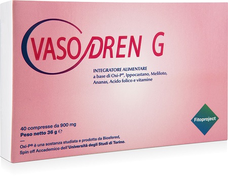 VASODREN G 40 COMPRESSE DA 900 MG - Farmadott.it