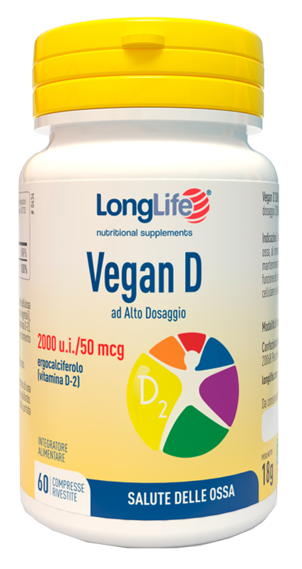 LONGLIFE VEGAN D 60 COMPRESSE - Farmadott.it