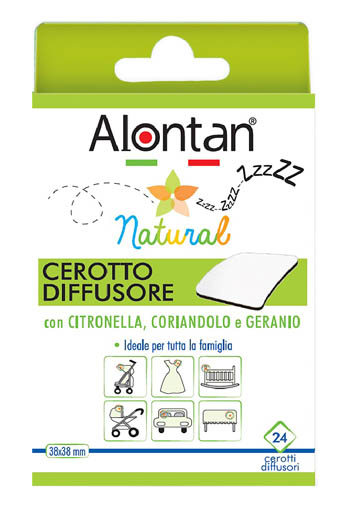 ALONTAN NATURAL CEROTTO ANTIZANZARA ADESIVO 21 PEZZI - Farmadott.it