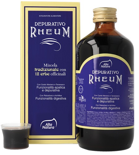 DEPURATIVO RHEUM MISCELA ERBE OFFICINALI 250 ML - Farmadott.it