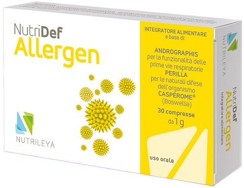 NUTRIDEF ALLERGEN 30 COMPRESSE - Farmadott.it