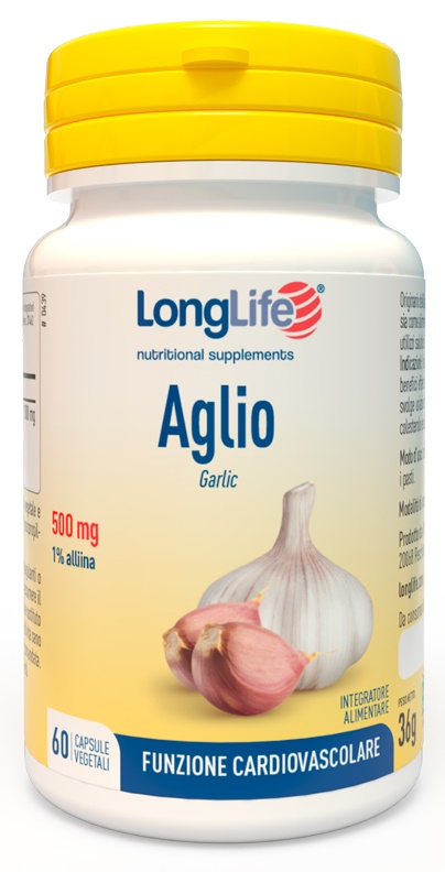 LONGLIFE AGLIO 60 CAPSULE VEGETALI - Farmadott.it