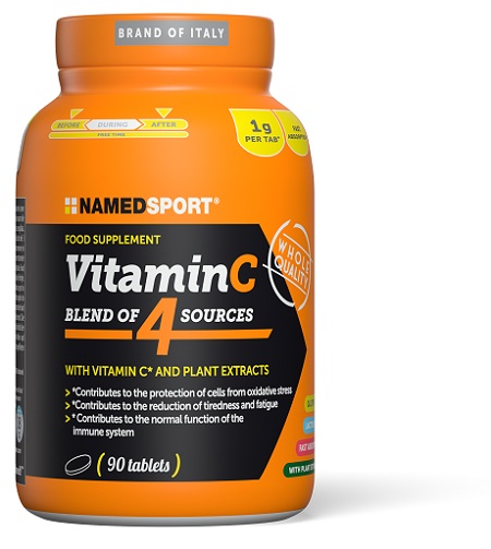 VITAMIN C 4 NATURAL BLEND 90 COMPRESSE - Farmadott.it