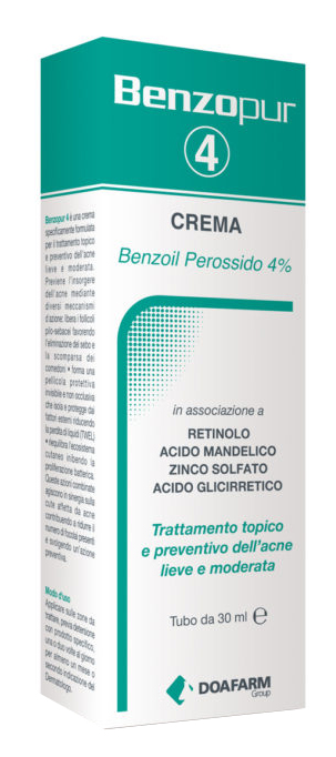 BENZOPUR 4 CREMA 30 ML - Farmadott.it