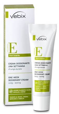 VEBIX PHYTAMIN CREMA DEODORANTE 1 SETTIMANA 25 ML - Farmadott.it