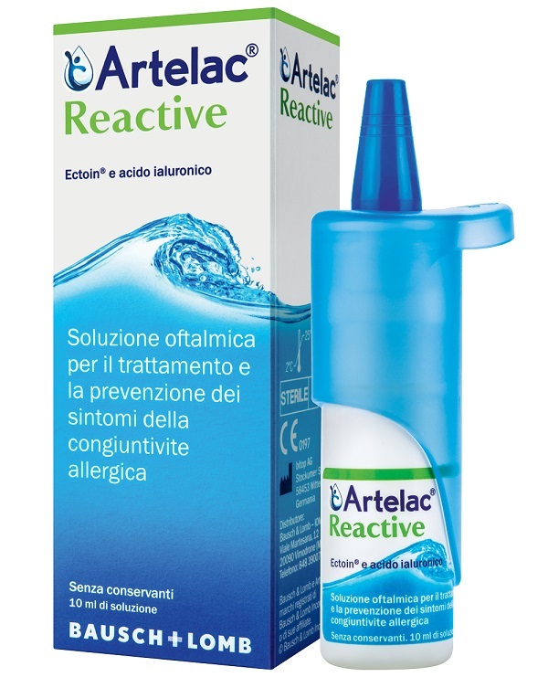 ARTELAC REACTIVE SOLUZIONE OFTALMICA MULTIDOSE FLACONE 10 ML - Farmadott.it