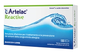 ARTELAC REACTIVE SOLUZIONE OFTALMICA MONODOSE 20 UNITA' DA 0,5 ML - Farmadott.it