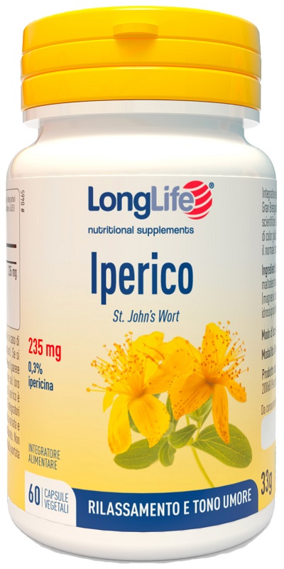 LONGLIFE IPERICO 60 CAPSULE VEGETALI - Farmadott.it