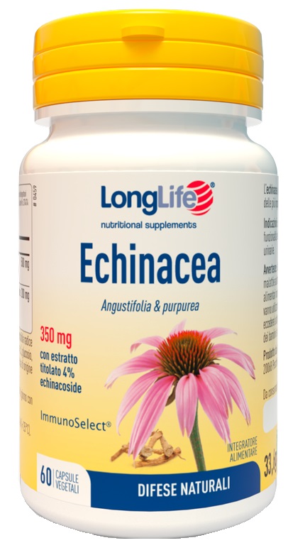 LONGLIFE ECHINACEA 60 CAPSULE VEGETALI - Farmadott.it