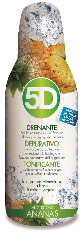 5D SLEEVERATO ANANAS 500 ML - Farmadott.it