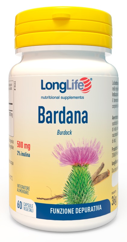 LONGLIFE BARDANA 60 CAPSULE VEGETALI - Farmadott.it