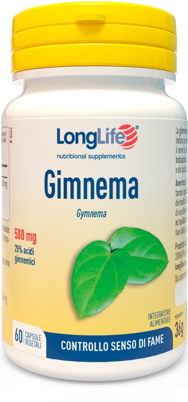 LONGLIFE GIMNEMA 60 CAPSULE VEGETALI - Farmadott.it
