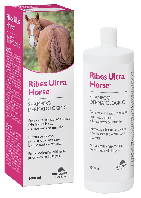 RIBES HORSE ULTRA SHAMPOO DERMATOLOGICO 1 LITRO - Farmadott.it