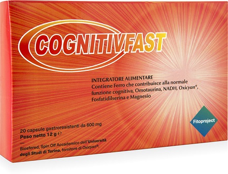 COGNITIVFAST 20 CAPSULE GASTRORESISTENTI DA 600 MG - Farmadott.it