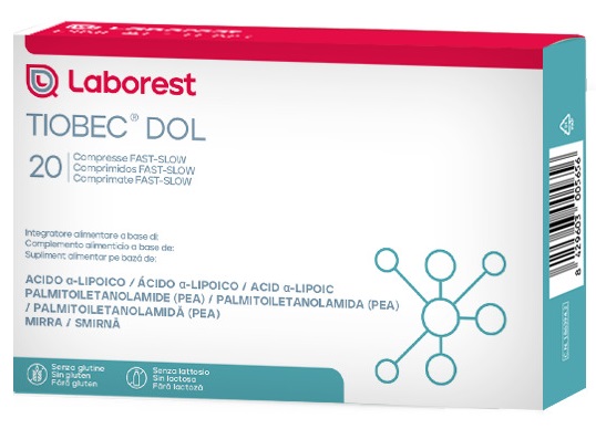 TIOBEC DOL 20 COMPRESSE DA 1455 MG - Farmadott.it