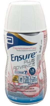 ENSURE PLUS ADVANCE FRAGOLA 4 BOTTIGLIE DA 220 ML - Farmadott.it