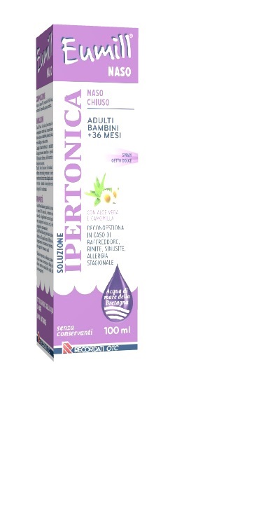 EUMILL NASO SPRAY SOLUZIONE IPERTONICA 100 ML - Farmadott.it