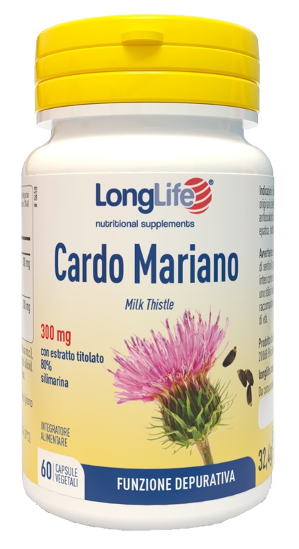 LONGLIFE CARDO MARIANO 60 CAPSULE VEGETALI - Farmadott.it