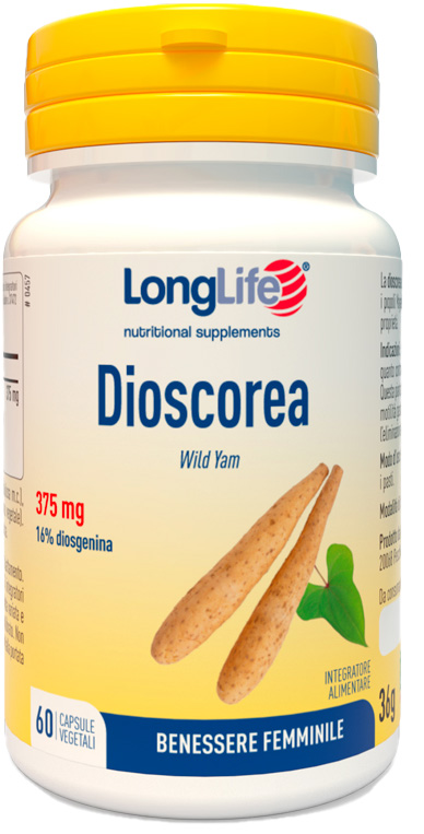 LONGLIFE DIOSCOREA 60 CAPSULE - Farmadott.it