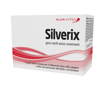 GARZA PERIOCULARE SILVERIX 14 PEZZI - Farmadott.it