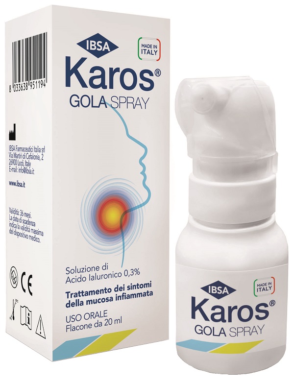 KAROS SPRAY ORALE 0,3% 20 ML - Farmadott.it