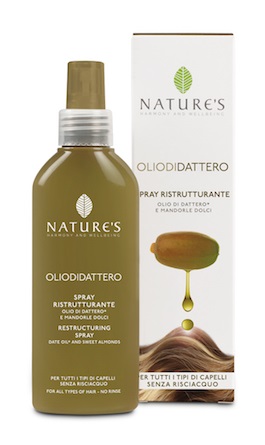 NATURE'S OLIO DI DATTERO SPRAY RISTRUTTURANTE 125 ML - Farmadott.it