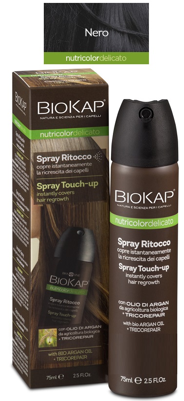 BIOS LINE BIOKAP NUTRICDEL SPRAY RITOCCO NERO 75 ML - Farmadott.it