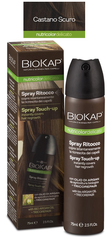 BIOS LINE BIOKAP NUTRIDEL SPRAY RITOCCO CASTANO SCURO 75 ML - Farmadott.it