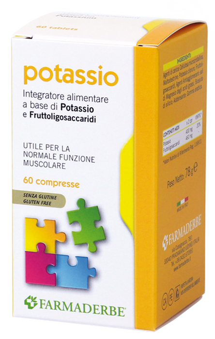 POTASSIO 60 COMPRESSE - Farmadott.it