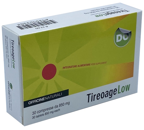 TIREOAGE LOW 30 COMPRESSE 850 MG - Farmadott.it