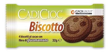 CADICIOC BISCOTTO CACAO 4 PEZZI 8 G - Farmadott.it