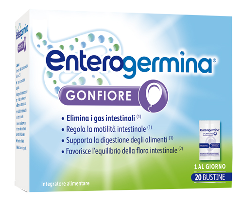 ENTEROGERMINA GONFIORE 20 BUSTINE BIPARTITE - Farmadott.it