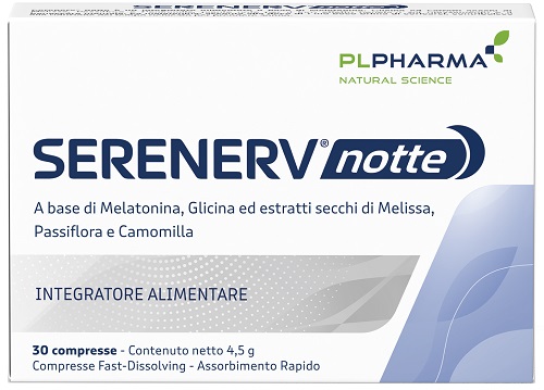 SERENERV NOTTE 30 COMPRESSE - Farmadott.it