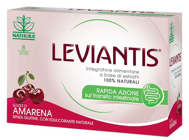 LEVIANTIS SENZA GLUTINE GUSTO AMARENA 8 DOSI / 16 BUSTE - Farmadott.it