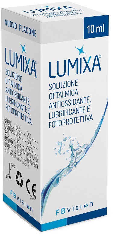 LUMIXA SOLUZIONE OFTALMICA LUBRIFICANTE ANTIOSSIDANTE 10 ML - Farmadott.it