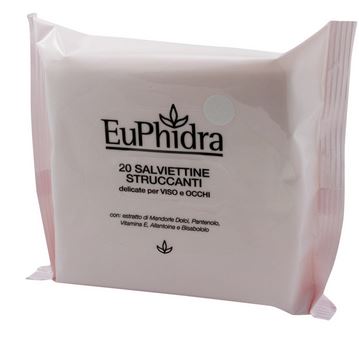 EUPHIDRA SALVIETTINE STRUCCANTI 20 PEZZI - Farmadott.it